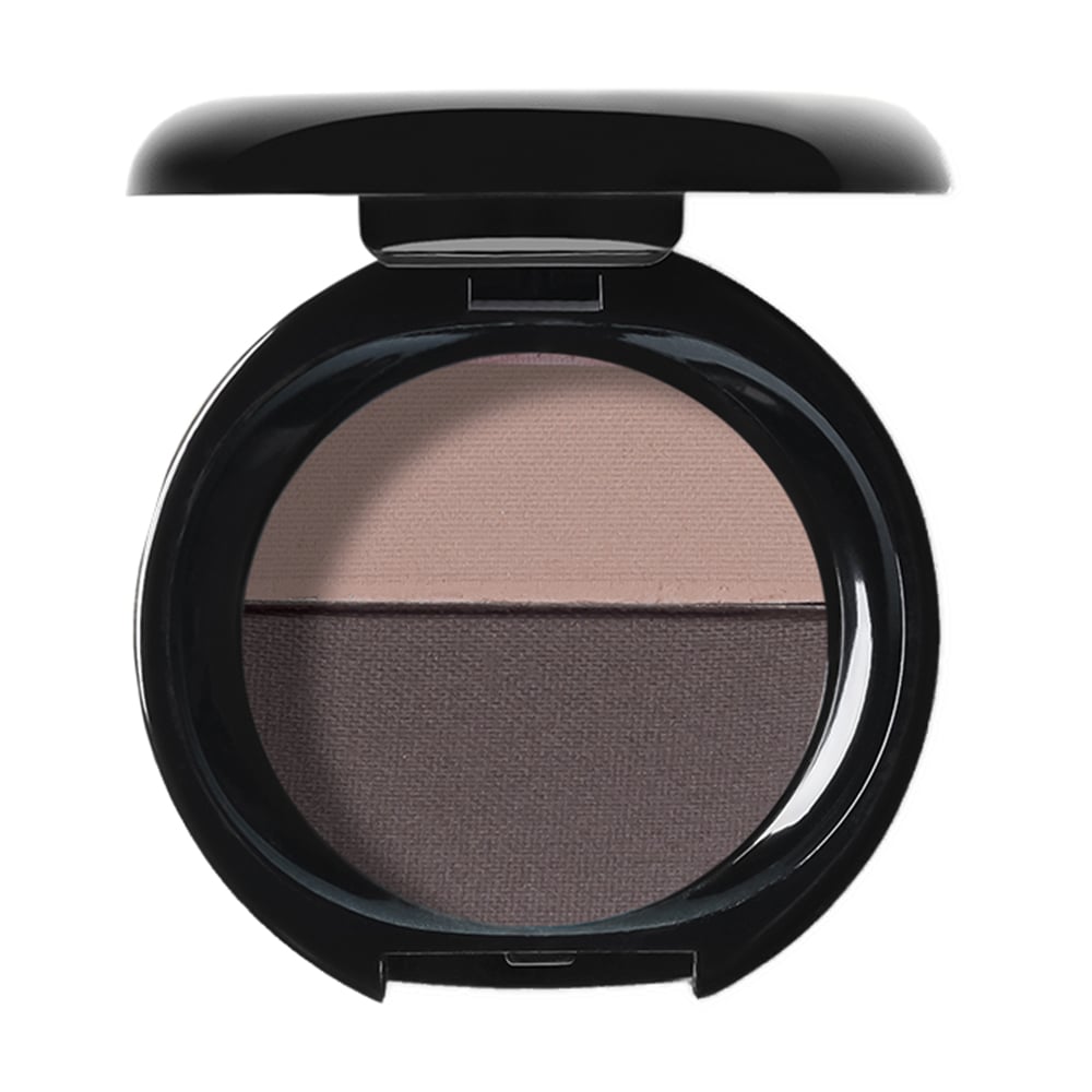 Компактні тіні для брів СHEREL Double Brow 1 Brown/Dark Brown, 3 г